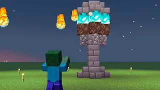 Minecraft - Como hacer torre de defensa automática