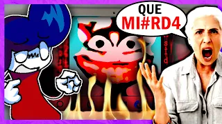 MY HORROR DESTRUYO LA PC DE MI ABUELA (Probando virus) | FerChocolatada