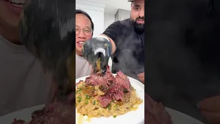Texas BBQ Beef Cheek Risotto (Crosstown Craft BBQ)
