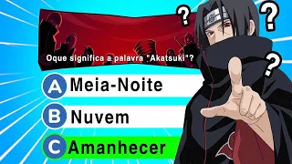 O QUE VOCÊ SABE SOBRE NARUTO SHIPPUDEN? 🤓​👀 PERGUNTAS DE NARUTO | Naruto Shippuden Quiz!