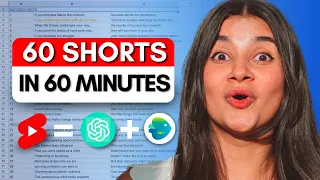 I made 60 YouTube shorts in 60 mins with just 2 AI tools