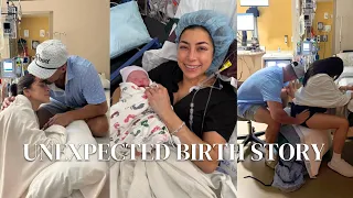 Our Baby's Birth Didn't Go as Planned... | Our Unexpected Birth Story | BIRTH VLOG 2025
