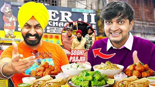 Trying Veer Ji Malai Chaap Full Menu with Sodhi Paaji