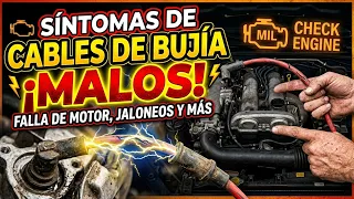 5 Sintomas de CABLES DE BUJÍA Malos 👉 "TIENES QUE VERLO" Y CONOCÉ Las FALLAS