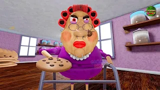 ESCAPE EVIL GRANDMA! (FIRST PERSON OBBY) EASY MODE Roblox Gameplay Walkthrough No Death [4K]