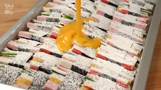 명절에 빠질 수 없는 꼬치전!! 더 이상 이쑤시개를 끼우지 마세요😋간단하고 깔끔한 색다른 꼬치전 만들기