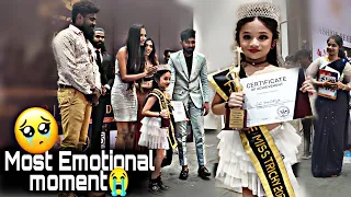 Unexpected🔥Title Winner நம்ம Prasi 🥺 ஜெயிச்சுட்டோம் Daddy👑 First Winning Moment✌️Miss Trichy 2022✌️