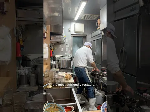 The most unwelcoming restaurant in all of Japan