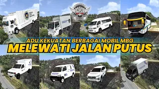 Challenge Berbagai Jenis Mobil MBG Melewati Jalan Putus Palopo‼️