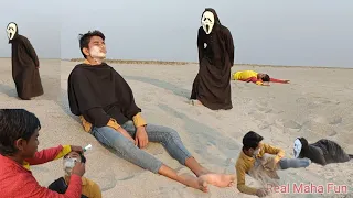 Bhoot funny prank video || Amazing must watch new funny video