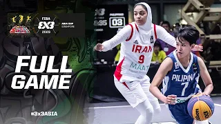 Iran vs Philippines | Women | Full Game | FIBA 3x3 Asia Cup 2023 | 3x3 Basketball
