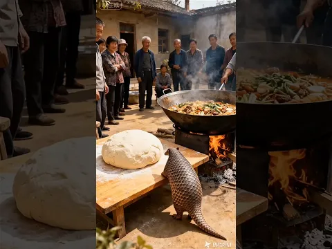 🐶 Wild Guests, Crazier Pets🤯🏠 Pangolin, Doggie & Cat’s Epic Kitchen Chaos 😂🍜🐱