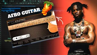 How To Make Afro Beats Guitar (Rema, Oxlade Omah Lay) | Fl Studio Tutorial