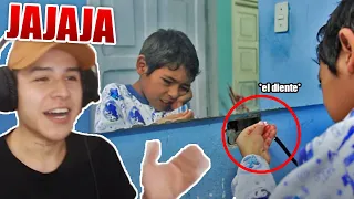 SE QUITO UN DIENTE PARA EL HADA🦷🧚🏻‍♀️ (lo puso bajo la almohada..)