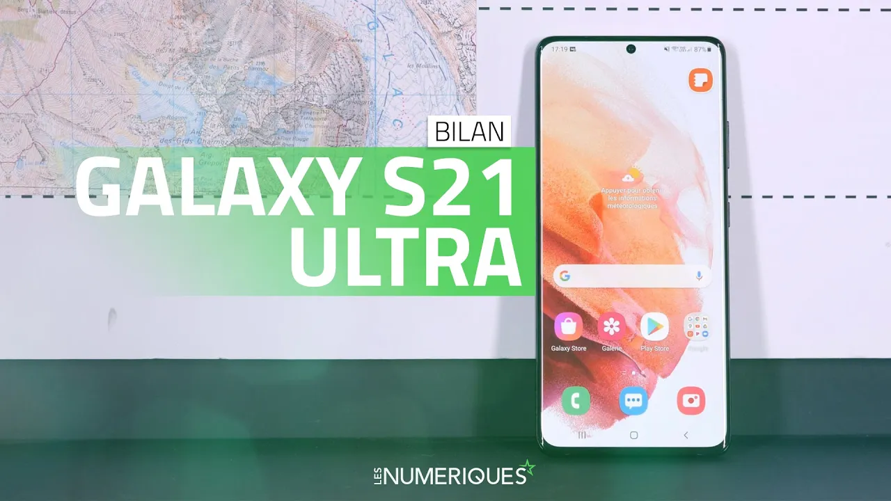 Vido-Test de Samsung Galaxy S21 Ultra par Les Numeriques