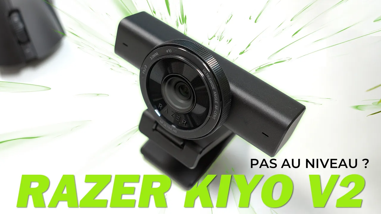 Vid�o-Test de Razer Kiyo V2 par GamerTech