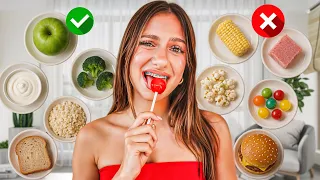 I Busted Every Food Myth For BRACES !!