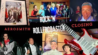Saying Farewell to Rock ‘N’ Rollercoaster Before The Muppets Takeover #aerosmith #rollercoaster 