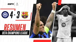 INTER LE GANÓ LA MEJOR SERIE DE LA HISTORIA AL BARSA Y ES FINALISTA | Inter 4-3 Barcelona | RESUMEN