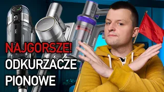 Odkurzacze pionowe z koszmarów - zamiast odkurzać leżą w serwisie 🤡