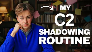 Do THIS to Shadow English Properly & Improve Your Speaking (B1 to C2)