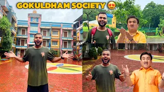 Visiting the Set of Gokuldham Society 😍 Jethalal Se Mila ⁉️