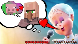 Hotel Transylvania 3 But Its Minecraft 😁| Movie Scenes