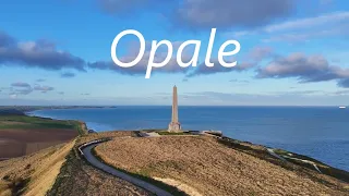 What lies hidden atop the cliffs of the Opal Coast?