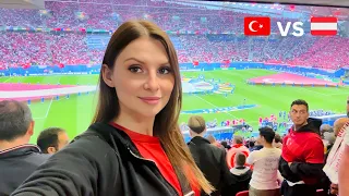 Going to the stadium for Türkiye vs Austria