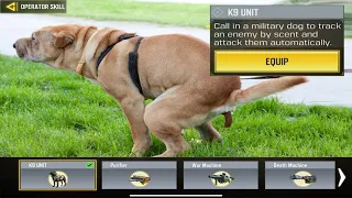 new K9 Unit in CODM