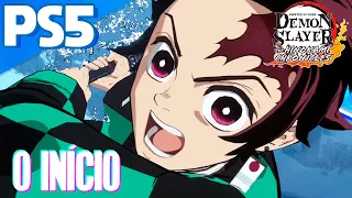Demon Slayer - Kimetsu no Yaiba - The Hinokami Chronicles - O Início no PLAYSTATION 5