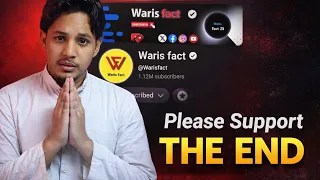 Aaj Se YouTube Band 😭 (Sach ya Jhoot?) ||@Warisfact 