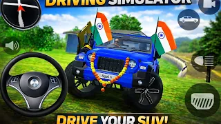 Indian Blue Mahindra Thar 2026 😈 Modified Thar | Android Car Simulator Gameplay