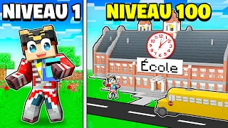 J'OUVRE une ÉCOLE dans MINECRAFT !