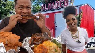 I Flew to Portland to Try Kee's Loaded Kitchen | The Viral $85 Loaded Plate
