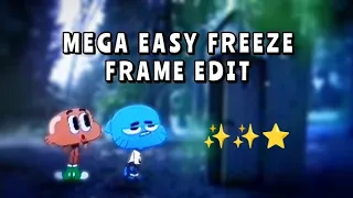 MEGA EASY FREEZE FRAME TREND || HYX_743 || CAPCUT 2025