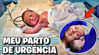 NASCIMENTO DA NOSSA FILHA LIA VLOG COMPLETO - Primeira Gravidez  Emotional Live Birth Vlog