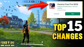 FREE FIRE MAX TOP 15 FEATURES | Free Fire Vs Free Fire Max | ULTRA HD GRAPHICS GAMEPLAY
