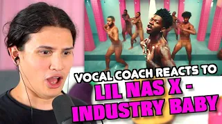 Vocal Coach Reacts to Lil Nas X - Industry Baby