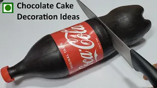 Indulgent Coca-cola Chocolate Cake Decorating Ideas | Amazing Chocolate Cake Decorating Ideas