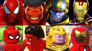 Avengers Special Team up! Spider-Man, Hulk, Iron Man, Thanos, Thor, Venom, Captain America Gameplay!