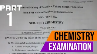 IMTIXAANKA DOWLADDA 2022 | CHEMISTRY | 01