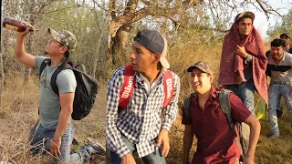 La vida del Mojado La travesia en busca del sueño  Americano! Rescatado de milagro,