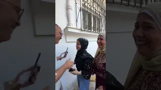 لحظه اعلان نتائج الثانويه العامه في فلسطين لحظات مؤثره 🥺