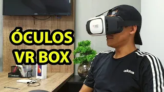 Óculos VR box / Realidade Virtual - Como usar.
