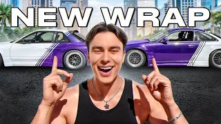 CRAZY S14 wrap reveal..........does it look familiar??? (vol.1)