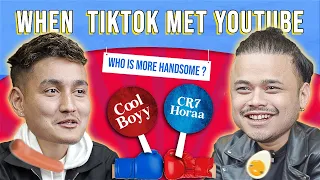 | Tiktok Meets Youtube | Ft. @cr7horaaYT @coolboyyy69