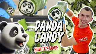 Secret Recipe for Making Panda Candy #viralvideo #funnyvideo #recipe #art #diy #asmr #foodie #memes