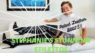 NEW 💛THIGH HIGH OTK❤️PATENT LEATHER BOOTS!!