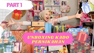 UNBOXING KADO PERNIKAHAN DARI BESTIE PART 1! Kira-Kira Isinya Apa Ya? | Ayu Rahayu